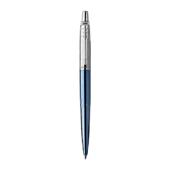 Picture of PARKER JOTTER WATERLOO BLUE CHROME COLOUR TRIM