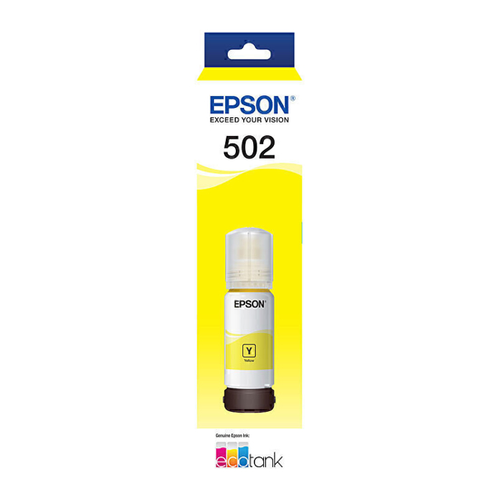 Picture of EPSON T502 YELLOW ECO TANK