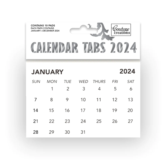 Picture of CALENDAR TABS 2024