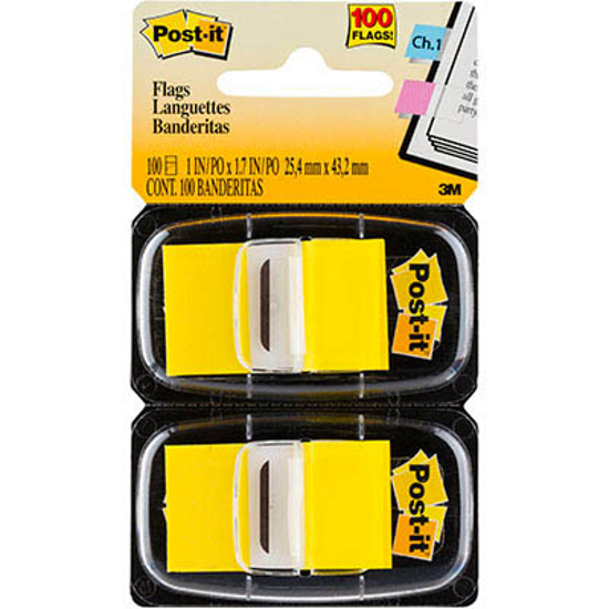 Picture of POST-IT FLAGS 680-YW2 YELLOW