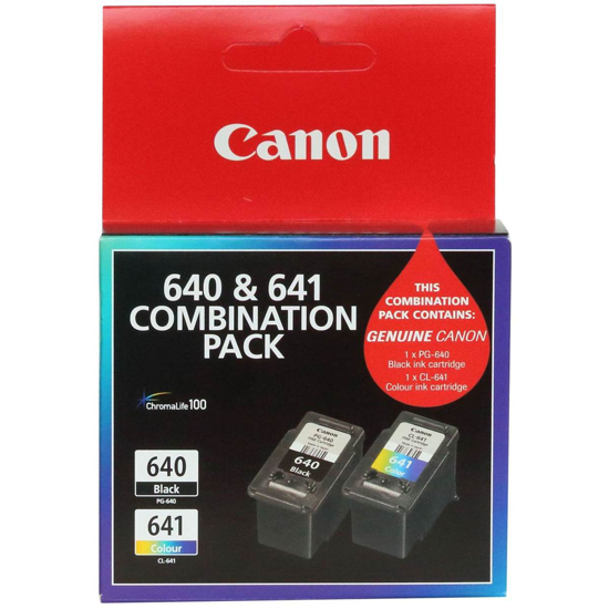 Picture of INK JET CART CANON PG640/CL641 COMBO