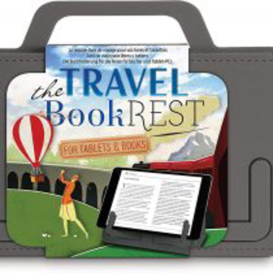 Picture of TRAVEL BOOK REST - GREY