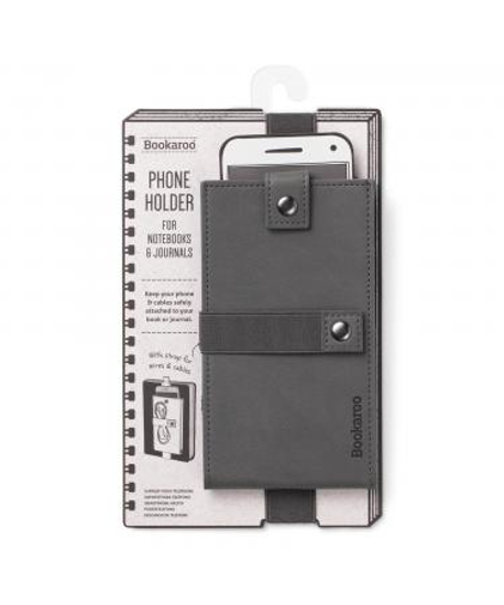 Picture of BOOKAROO PHONE POCKET CHARCOAL