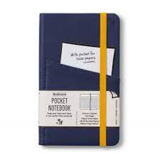 Picture of BOOKAROO POCKET NOTEBOOK NAVY