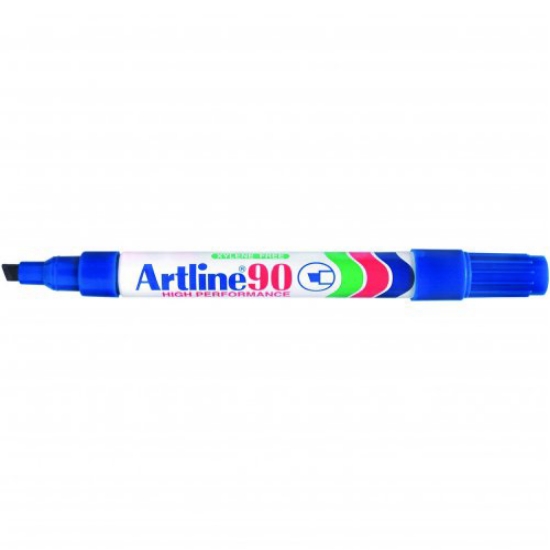 Picture of ARTLINE PERMANENT 90 BLUE CHISEL