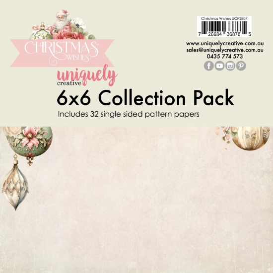 Picture of 6 X 6 CHRISTMAS WISHES COLLECTION PACK