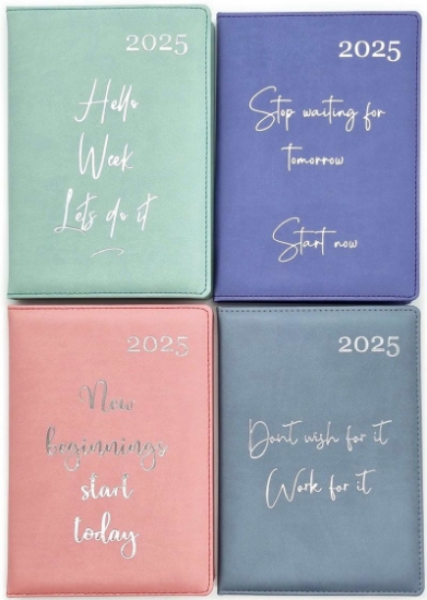 Picture of 2025 DIARY A4 DAY TO PAGE INSPIRATION