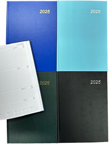 Picture of 2025 DIARY A4 WEEK TO VIEW CASE