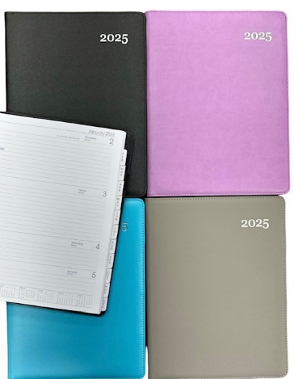 Picture of 2025 DIARY A4 WTV PU WIRO