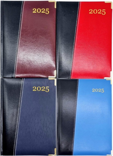 Picture of 2025 DIARY A5 WEEK TO VIEW 2-TONE