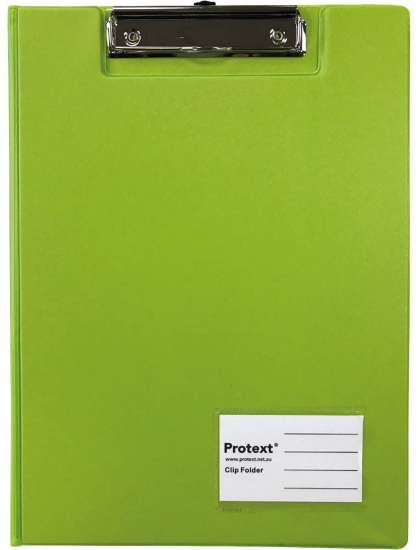 Picture of CLIPFOLDER PVC A4 GREEN