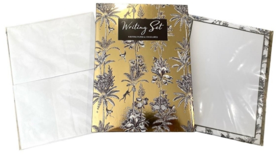 Picture of WRITING SET JUNGLE TOILE