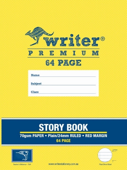 Picture of BOOK STORY WRITER PLAIN/24MM 64P