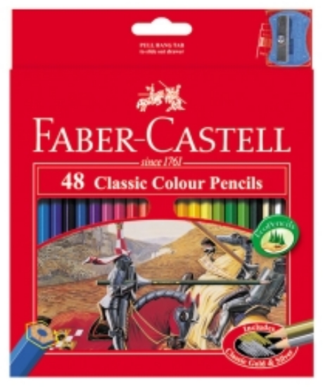 Picture of PENCIL COLOURED FABER CLASSIC 48S