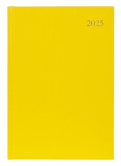 Picture of DIARY 2025 COLLINS ESSENTIAL A4 1DTP YELLOW