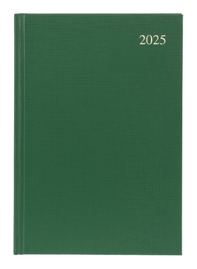 Picture of DIARY 2025 COLLINS ESSENTIAL A4 1DTP GREEN