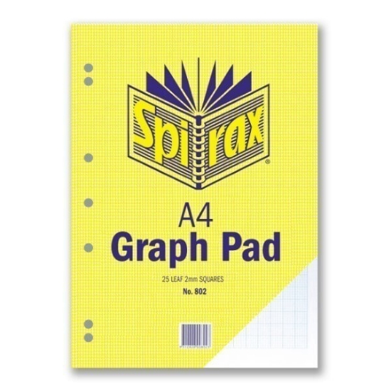 Picture of SPIRAX GRAPH PAD A4 2MM