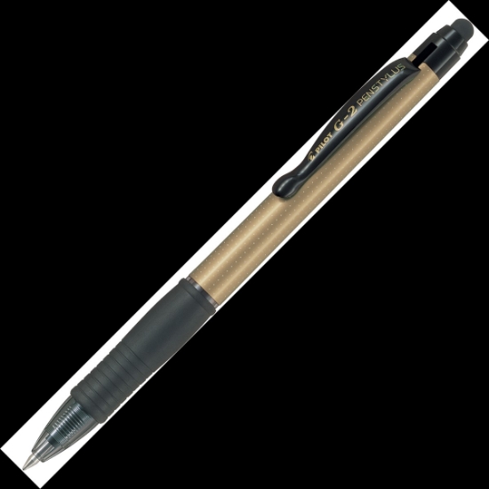 Picture of PILOT BL-G2STL-7-GDB G2 STYLUS GOLD