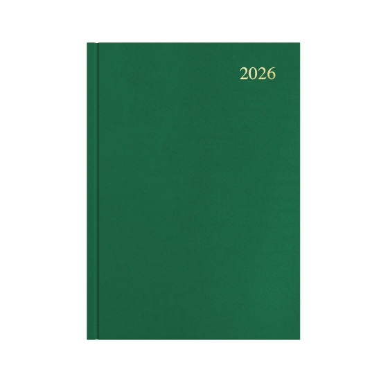Picture of DIARY 2026 COLLINS ESSENTIAL A4 1DTP GREEN