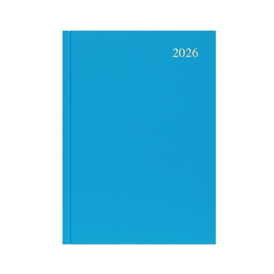 Picture of DIARY 2026 COLLINS ESSENTIAL A4 1DTP LIGHT BLUE