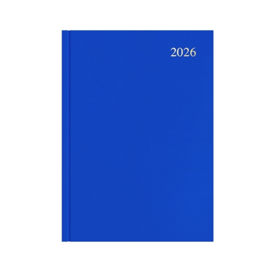 Picture of DIARY 2026 COLLINS ESSENTIAL A4 1DTP BLUE
