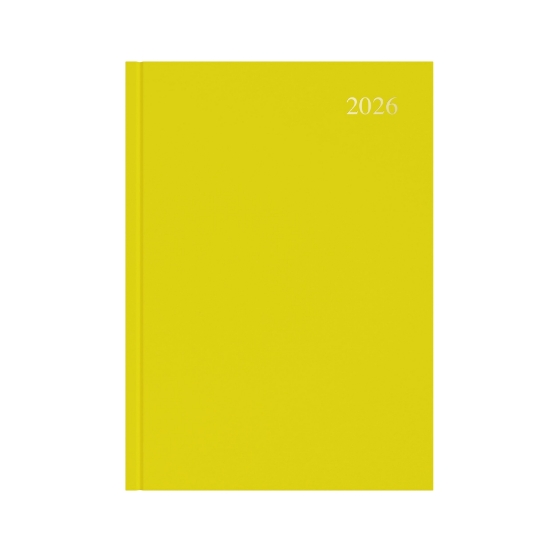 Picture of DIARY 2026 COLLINS ESSENTIAL A4 1 DTP YELLOW