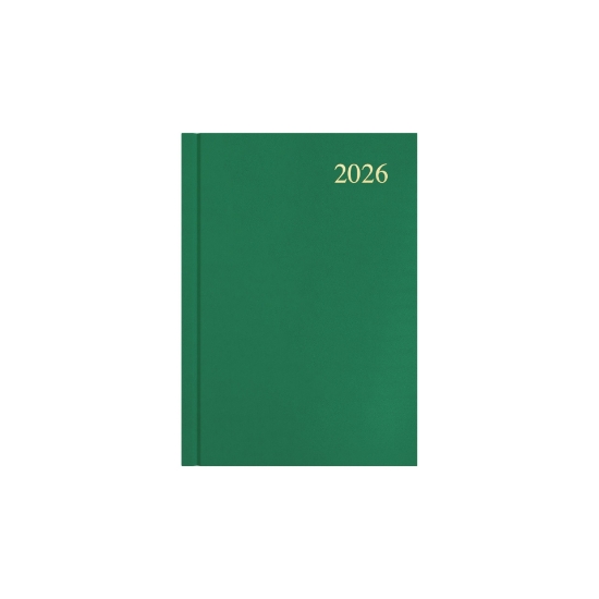 Picture of DIARY 2026 COLLINS ESSENTIAL A5 1DTP GREEN