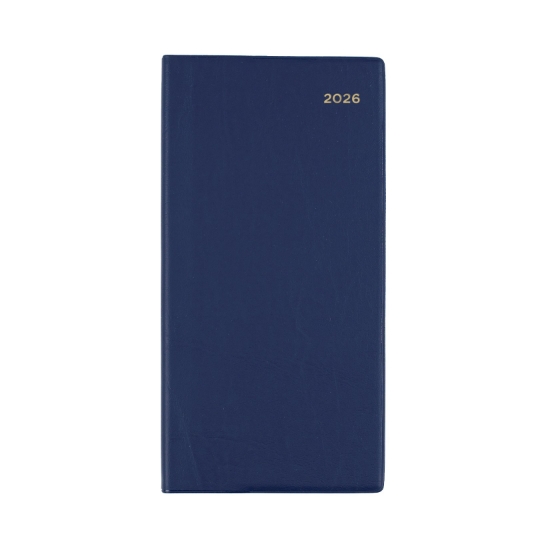 Picture of DIARY 2026 COLLINS BELMONT B6/7 PVC WTV LSCAPE NAVY