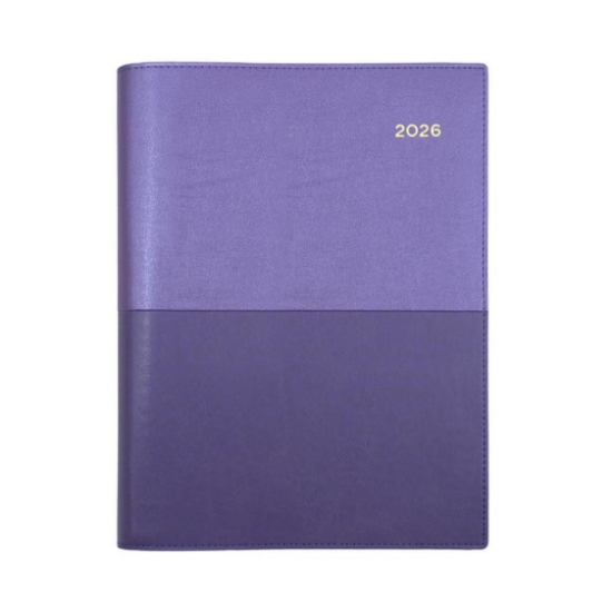 Picture of DIARY 2026 COLLINS VANESSA A4 1DTP LILAC