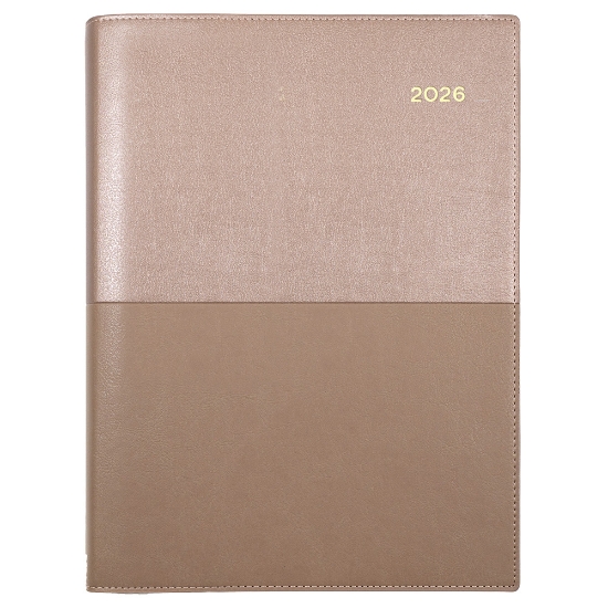 Picture of DIARY 2026 COLLINS VANESSA A4 WTV ROSE GOLD