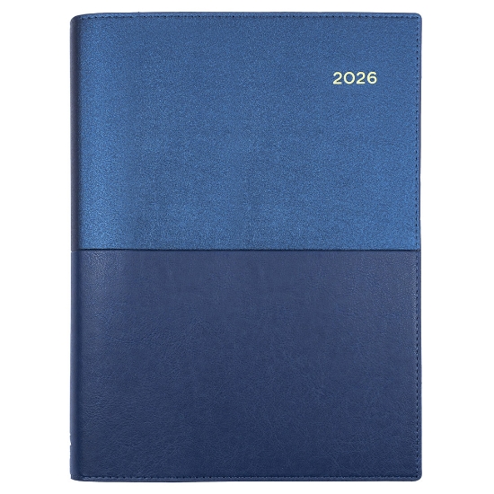 Picture of DIARY 2026 COLLINS VANESSA A4 WTV BLUE