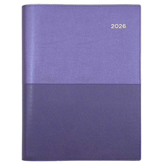 Picture of DIARY 2026 COLLINS VANESSA A5 1DTP LILAC
