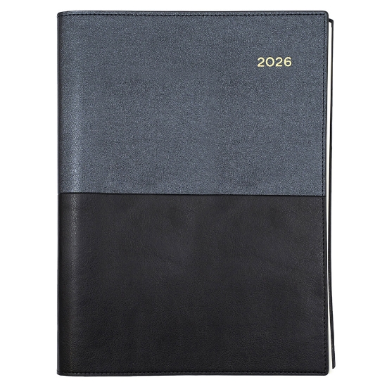 Picture of DIARY 2026 COLLINS VANESSA A5 WTV BLACK