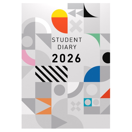 Picture of DIARY 2026 COLLINS COLPLAN A5 STUDENT CASEBOUND WTV