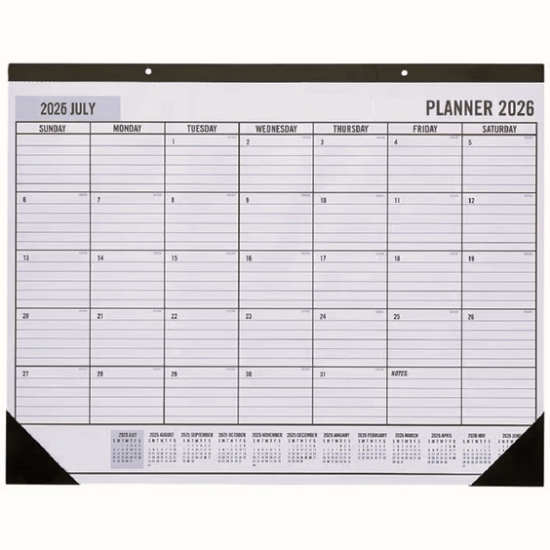 Picture of DESK PLANNER GNS 2026 550X430MM MTV