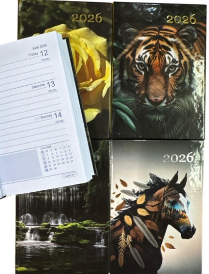 Picture of 2026 DIARY A7 WTV PRINTED