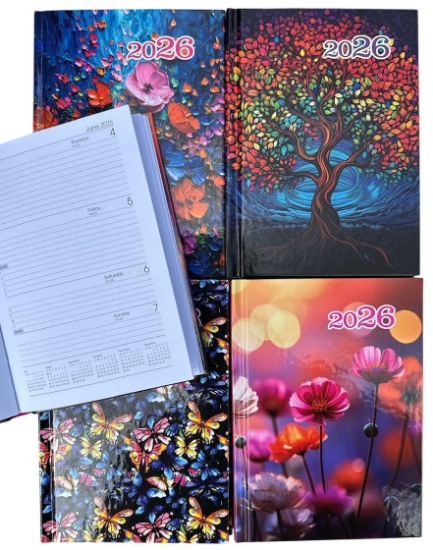 Picture of 2026 DIARY A6 WTV PRINTED