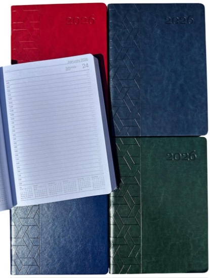 Picture of 2026 DIARY A5 DAY TO PAGE PU