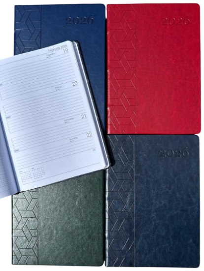 Picture of 2026 DIARY A5 WEEK TO VIEW PU
