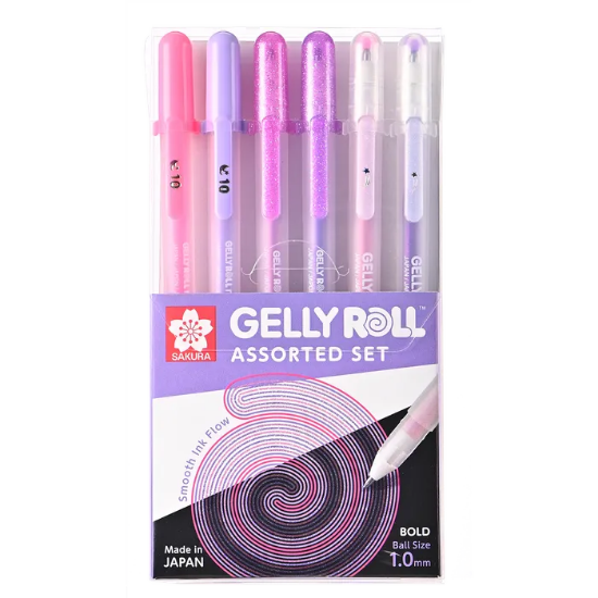 Picture of GELLY ROLL PURPLE/PINK ASST