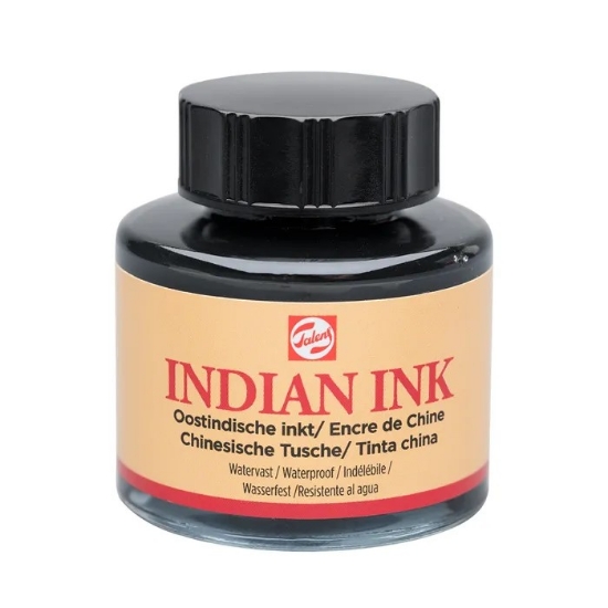Picture of TALENS INDIAN INK JAR 30ML BLACK
