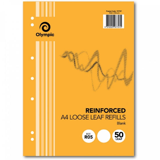 Picture of OLYMPIC REINF REFILL A4 50 LF 8MM