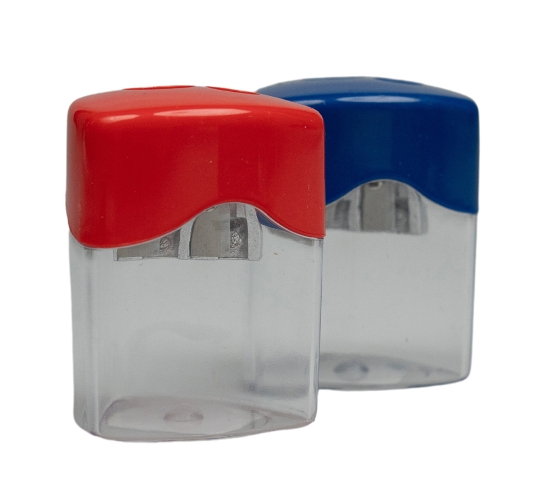 Picture of SHARPENER STAT METAL DOUBLE W/CANISTER