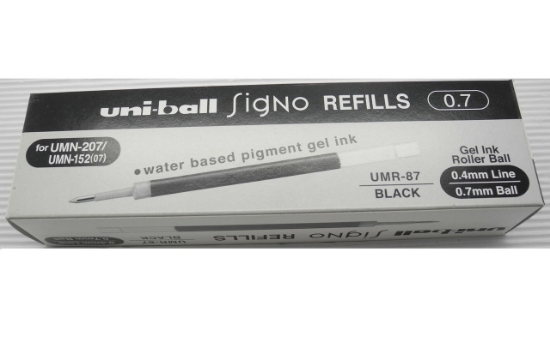 Picture of REFILL UNIBALL UMR87 0.7 MM F BLK