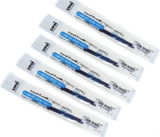 Picture of REFILL UNIBALL UMR87 0.7MM FINE BLUE