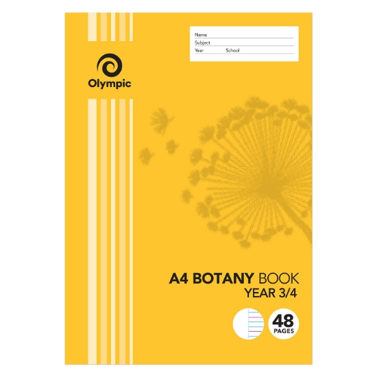 Picture of BOTANY BOOK OLYMPIC A4 YEAR 3/4 48PG