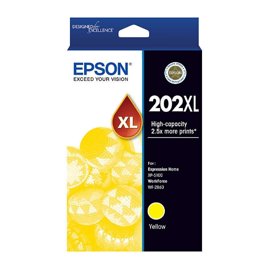 Picture of EPSON 202XL YELLOW INK CART