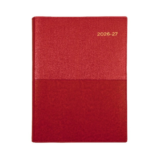 Picture of 26/27 DIARY VANESSA A4 DTP RED