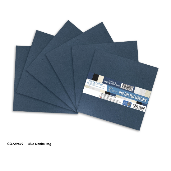 Picture of TREE FREE PAPER BLUE DENIM RAG
