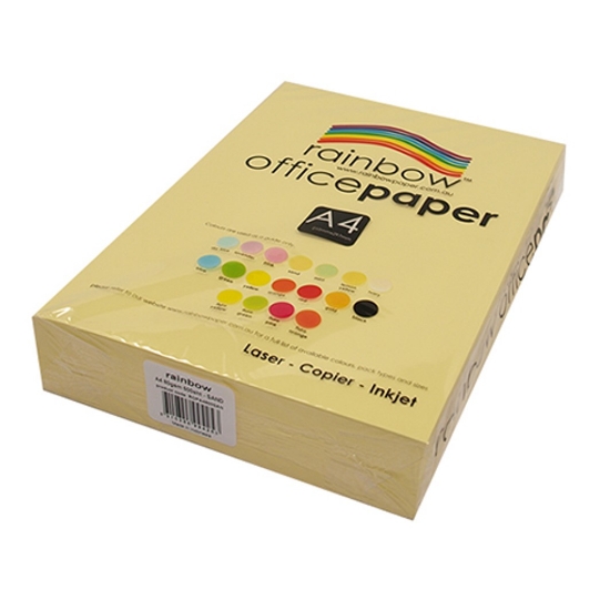 Picture of COPY PAPER RAINBOW A4 80GSM OFFICE PASTE